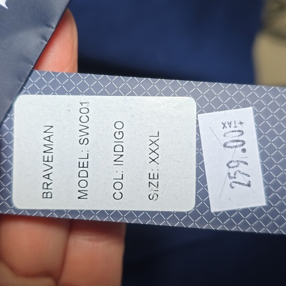 Braveman Men's Wool Pea Coat Overcoat Xxxl New - Picture 6 of 8